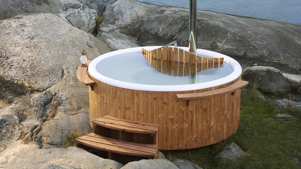Wooden Hot Tubs From Skargards 4, Small Wooden Hot Tub Uk