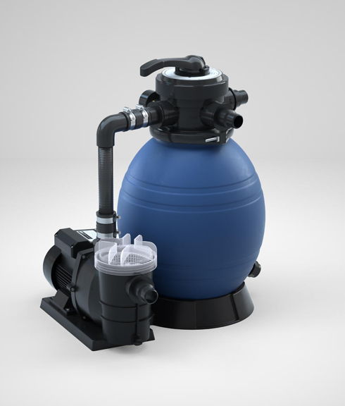 Nærbillede af filtreringsenheden