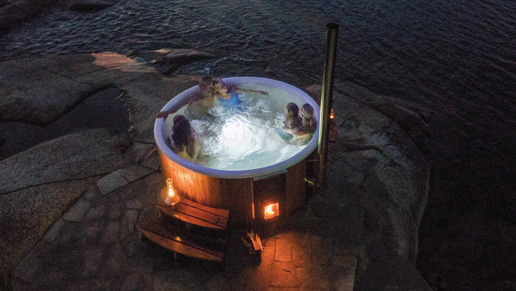Premium hot tub lights from - Vildmarksbad