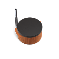 Skargards Hot Tubs Regal model with dual wood stove bundle.