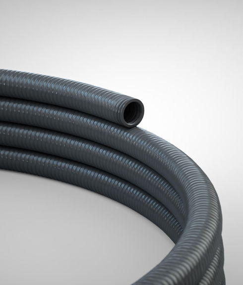Close up of the winter-proof hose